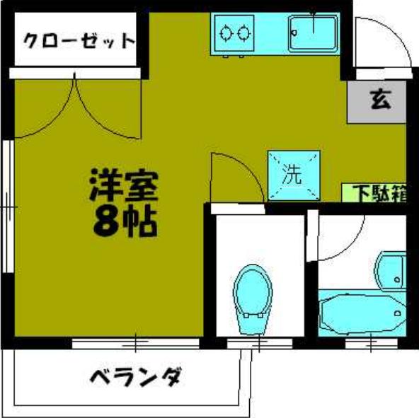 菅長コーポ 荒川区 ワンルームの物件写真