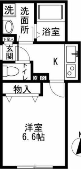 ボヌールメゾン 101 新宿区 Kの物件写真