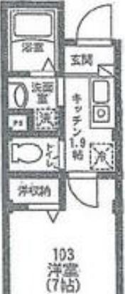 サントリヨン 103 練馬区 Kの物件写真