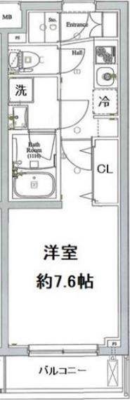 ＡＸＡＳ目黒祐天寺 207 目黒区 Kの物件写真