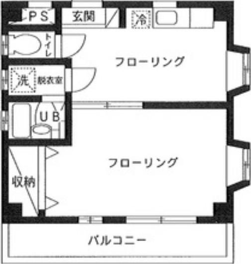 コーポラス・リュー 301 大田区 DKの物件写真