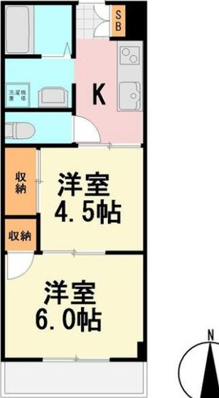 フローラルハイツ 207 江東区 Kの物件写真