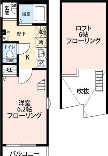 グランクオール梅島二丁目 205 - 写真 1/5