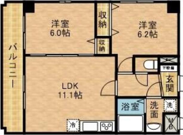 浅草シックス 601 台東区 LDKの物件写真