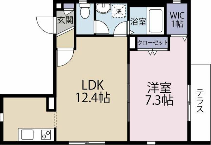 プラティーノ 101 大田区 LDKの物件写真