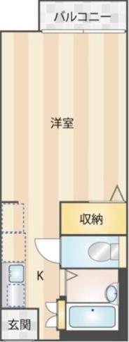チェリーアベニュー田園調布 206 大田区 Kの物件写真