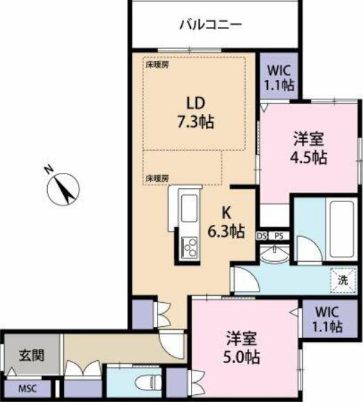 エルズプラス高円寺南 202 杉並区の物件写真