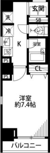 ユニフォート浅草 601 台東区 Kの物件写真