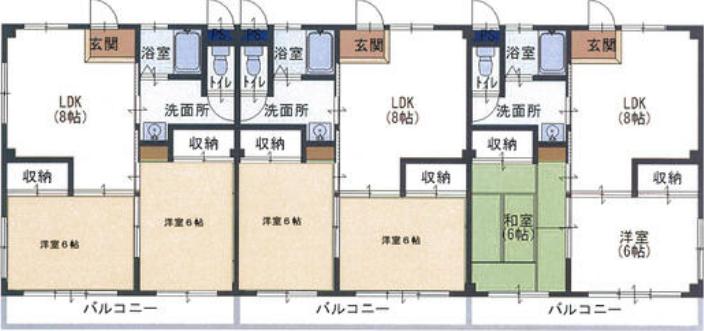 ハイツ小山 302 葛飾区 LDKの物件写真