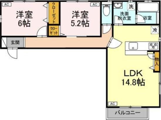 アルカーサ 303 葛飾区 LDKの物件写真