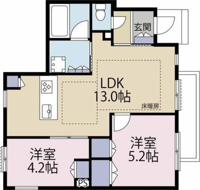 Ｆｒｅｕｄｅ 101 新宿区 LDKの物件写真