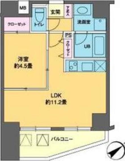 カスタリア北上野 207 台東区 LDKの物件写真