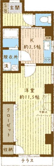 101号室の写真