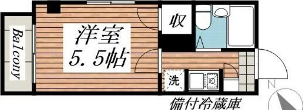 ヒルズガーデン東雪谷 0201 大田区 Kの物件写真