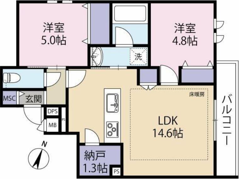 ＮＯＢＥＬ中落合 201 新宿区 LDKの物件写真