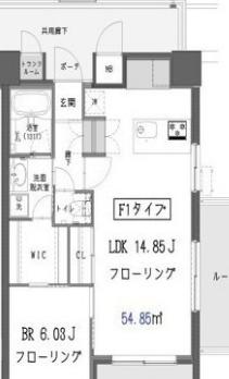 ガーデン蒲田 1205 大田区 1LDKの物件写真