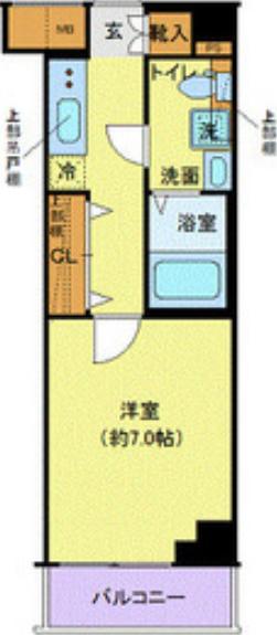 クレヴィスタ豊洲ベイサイド II 309 江東区 Kの物件写真
