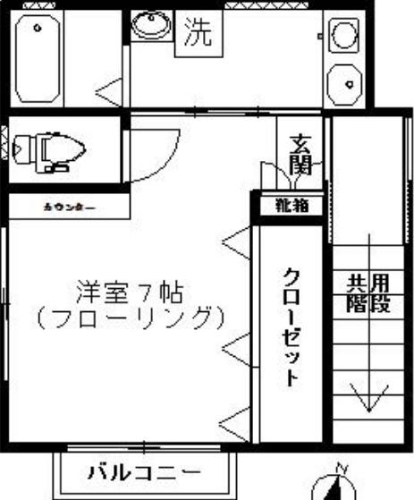 ウッドハウス彩 202 江戸川区 Kの物件写真