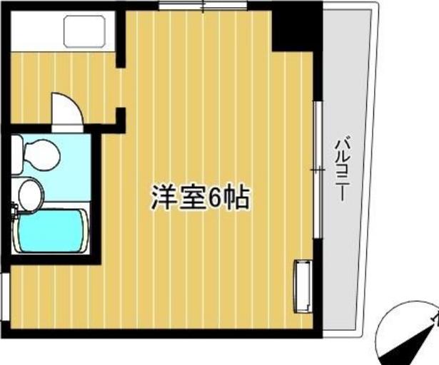 バル千歳 3D 世田谷区 ワンルームの物件写真