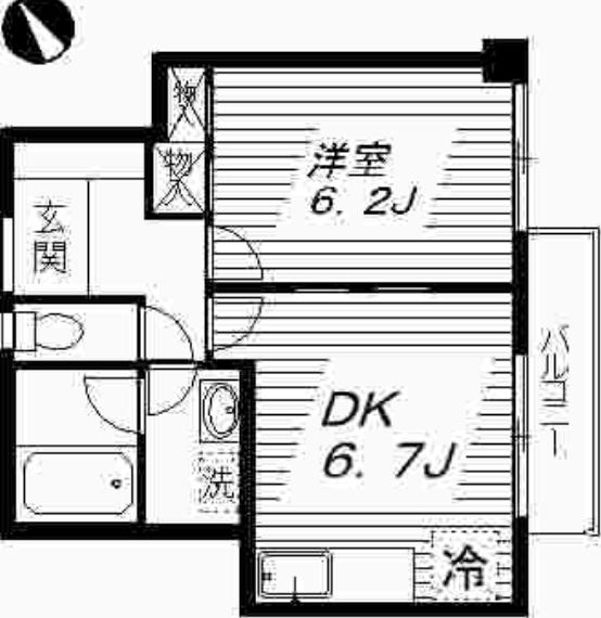 麻布尾又ビル 702 港区の物件写真
