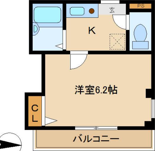 第56シンエイビル 101 大田区 Kの物件写真