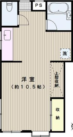 早川ビル 202 文京区 ワンルームの物件写真