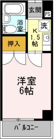 鶴寿館 202 板橋区 Kの物件写真