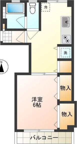 カンテラス 202 目黒区 Kの物件写真