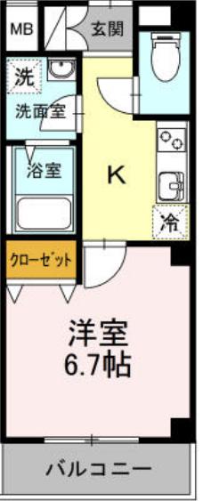 ＳＵＮ ＲＥＳＩＤＥＮＣＥ 206 大田区 Kの物件写真