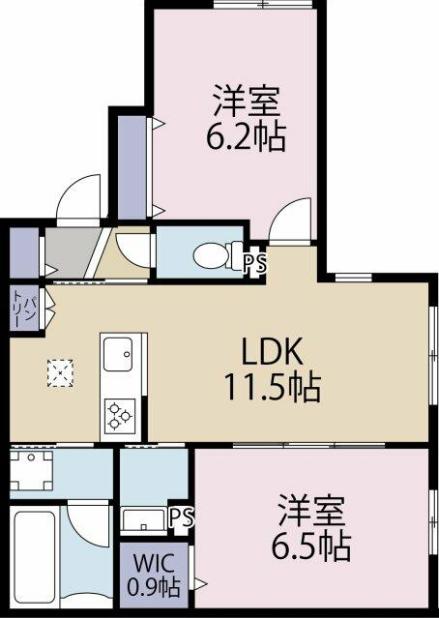 Top of the Hill 101 杉並区 LDKの物件写真