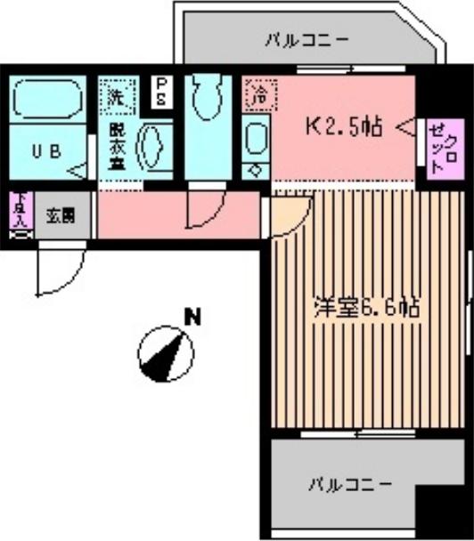 K-house 403 新宿区 Kの物件写真