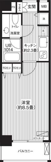 K J新板橋 404 板橋区の物件写真
