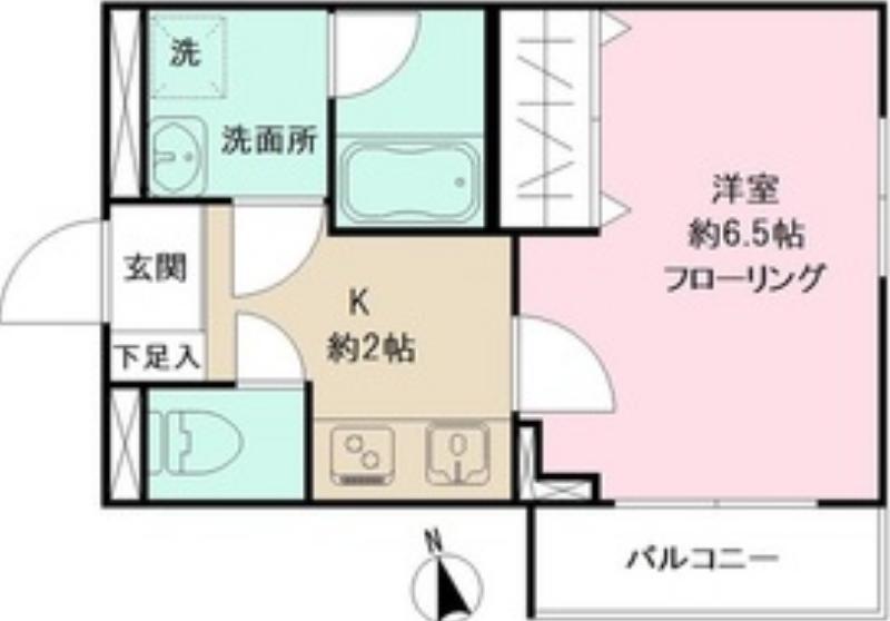 コペンハウス 202 新宿区の物件写真