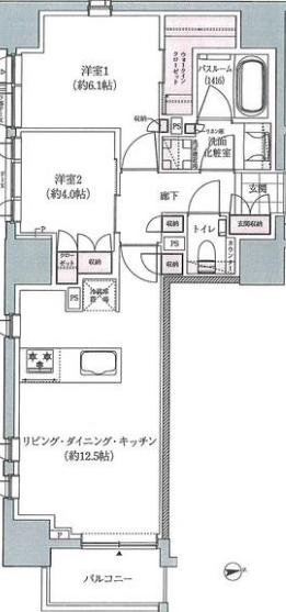 アトラス秋葉原アロマコート 703 台東区 LDKの物件写真