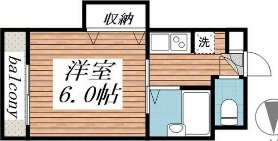 北浦ビル 0306 - 写真 1/5