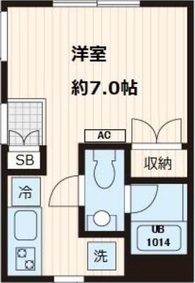 Fullea本郷 102 文京区 ワンルームの物件写真