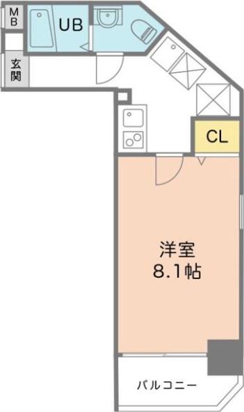 リベルテ四ツ木 503 葛飾区 1Kの物件写真