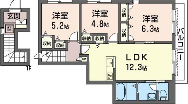 クレ大泉学園 201 練馬区 LDKの物件写真