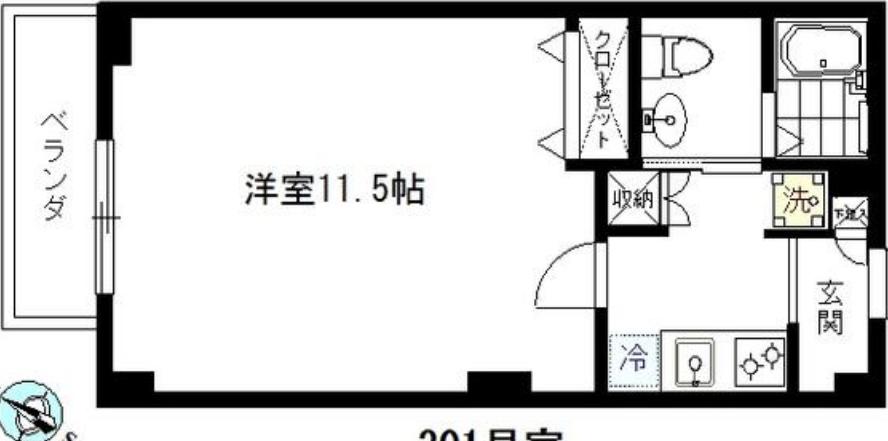 301号室の写真