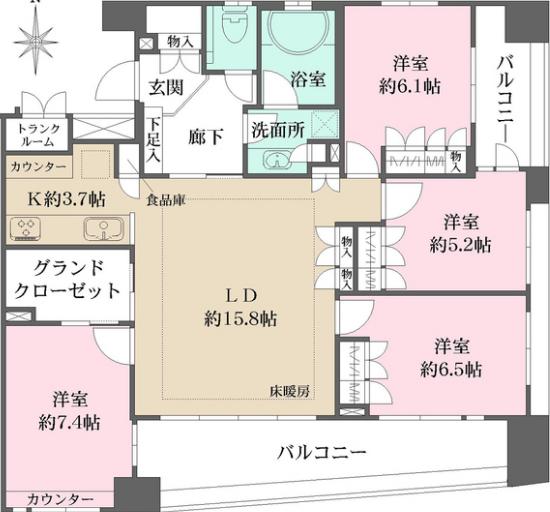 1403号室の写真