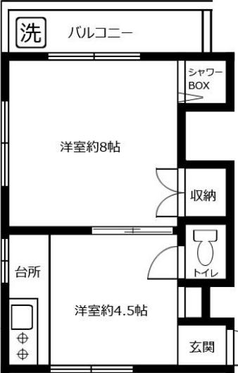 小森アパート 中野区 1DKの物件写真