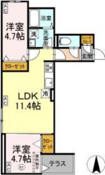 グラナーテ東尾久 II 102 荒川区の物件写真
