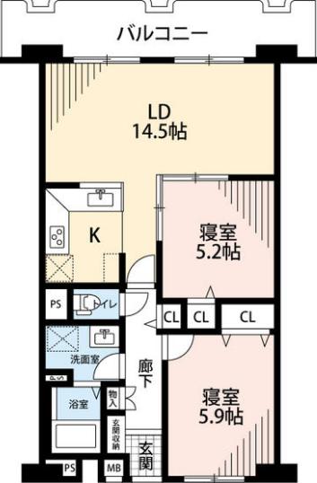 お部屋の写真