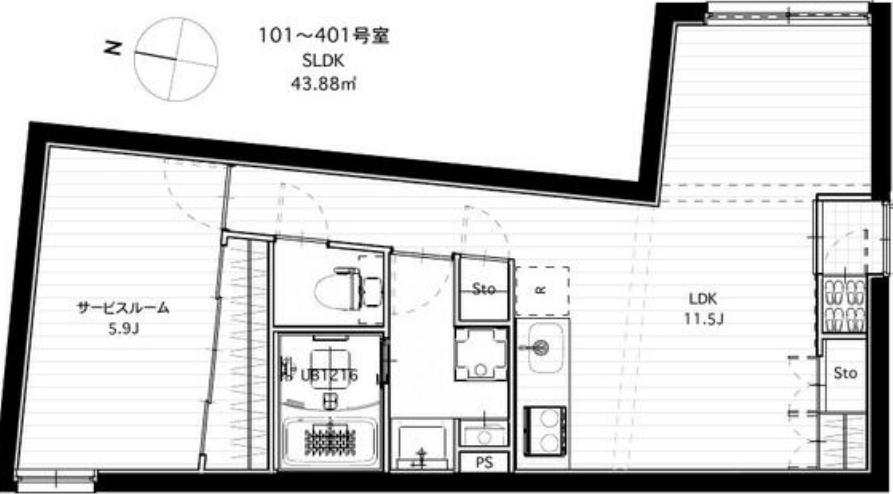 スペックレジデンス大森北 101 大田区 LDKの物件写真