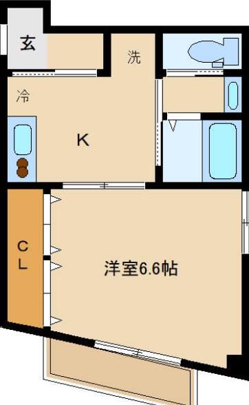 カペラVIII 101 品川区 Kの物件写真
