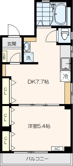 田中ビル 301 練馬区 DKの物件写真