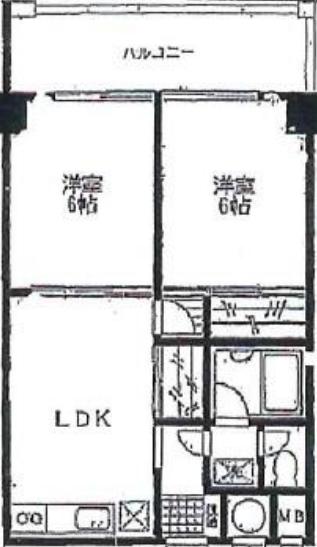 クレール三田 206 港区の物件写真