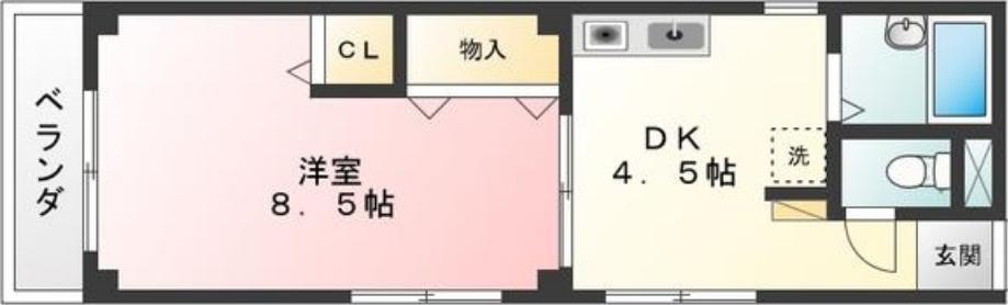 小宮山鶯谷ビル 台東区 DKの物件写真
