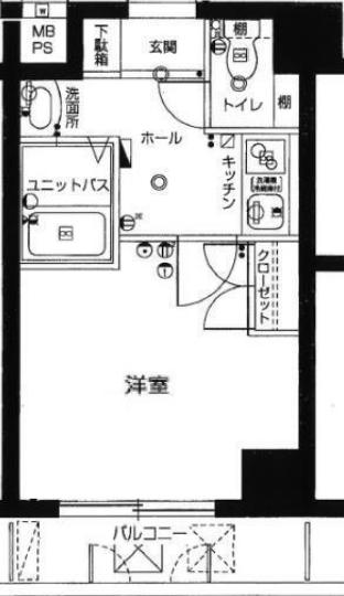 カテリーナ千駄木 304 文京区 Kの物件写真