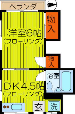 メゾンジュネス 103 葛飾区 Kの物件写真
